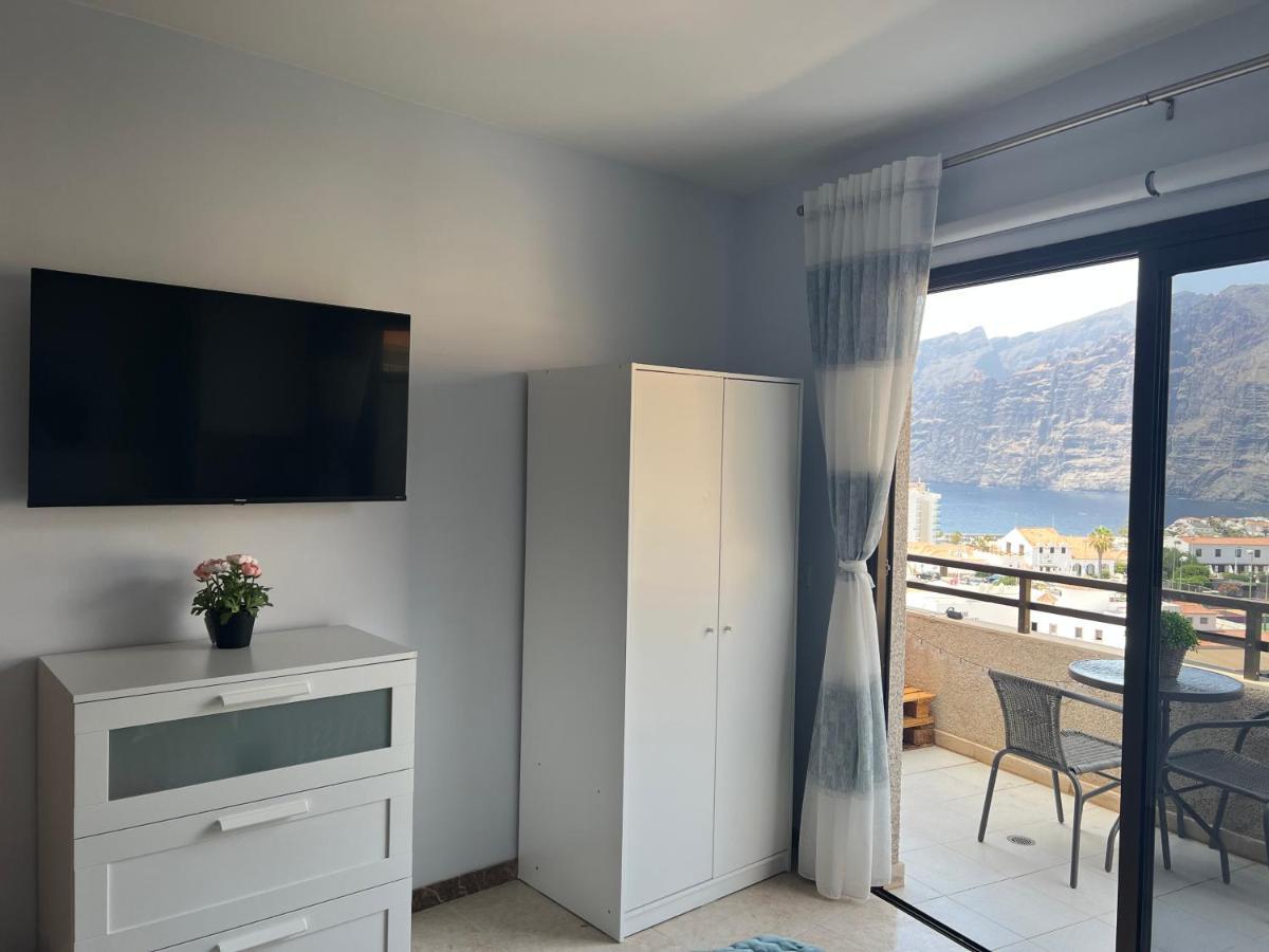 Studio With Fantastic Sea View In Los Gigantes Puerto de Santiago  Exteriér fotografie